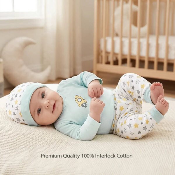 Baby Bodysuit & Trouser Set (Rocket - 002)