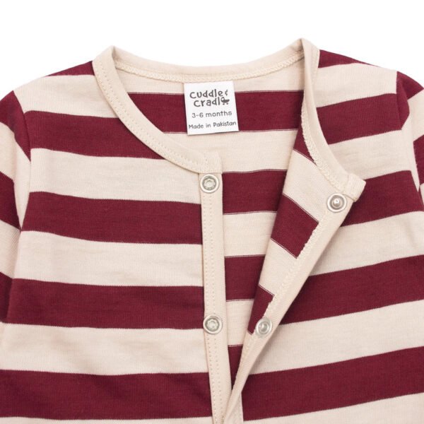 Baby Full Length Romper (Awning stripes)
